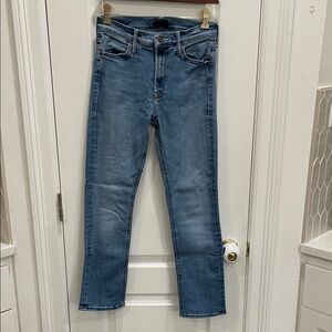 MOTHER Jeans Mid-Rise Dazzler Ankle